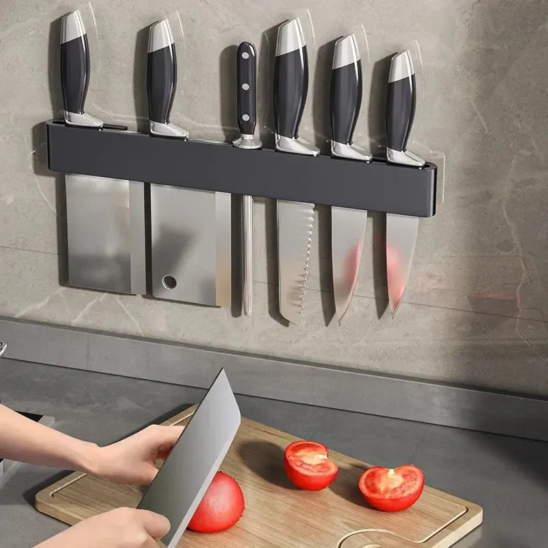 wall-mounted kitchen knife organizer