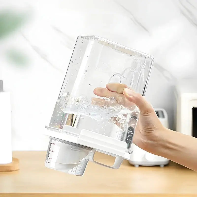 Moisture-Proof Cereal Storage Container with Measuring Cup