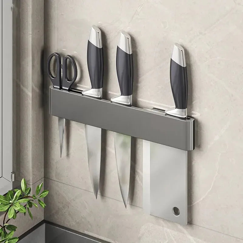 wall-mounted kitchen knife organizer